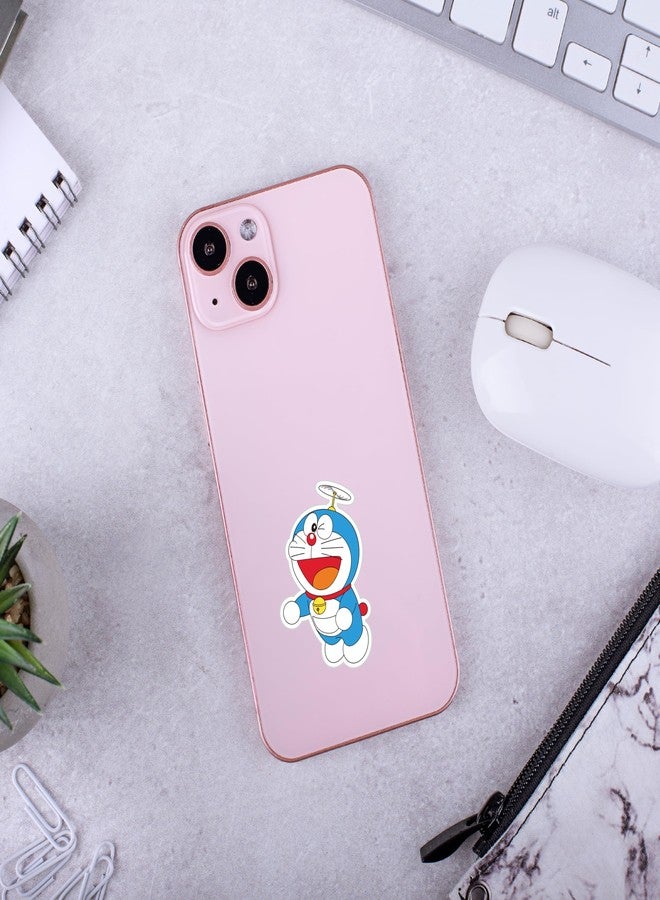 دي2سي مجموعة ملصقات دورايمون الكرتونية من D2C، 67 ملصقًا بلمسة نهائية لامعة، 5 سم بأحجام عشوائية، لأجهزة الكمبيوتر المحمولة، ودفاتر القصاصات، وزجاجات المياه، وغيرها. - Image 3